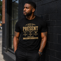 Present Dad Tee — A Good Dad Shows Up