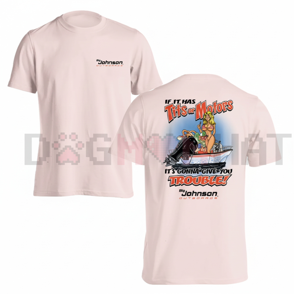 Big Johnson "Tits or Motors" Mechanic Shirt