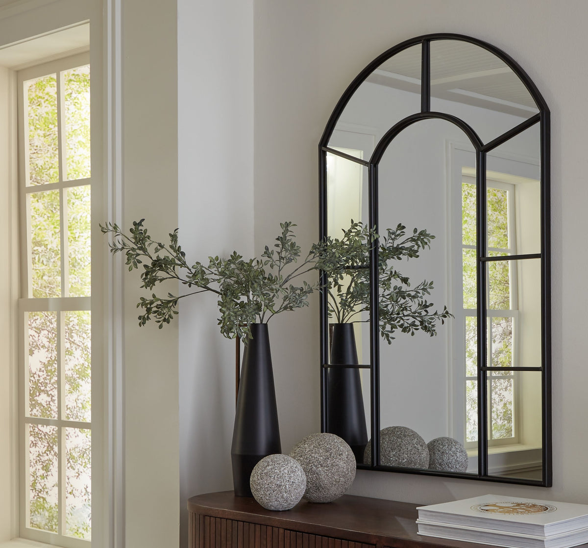 Evengton - Accent Mirror - Black