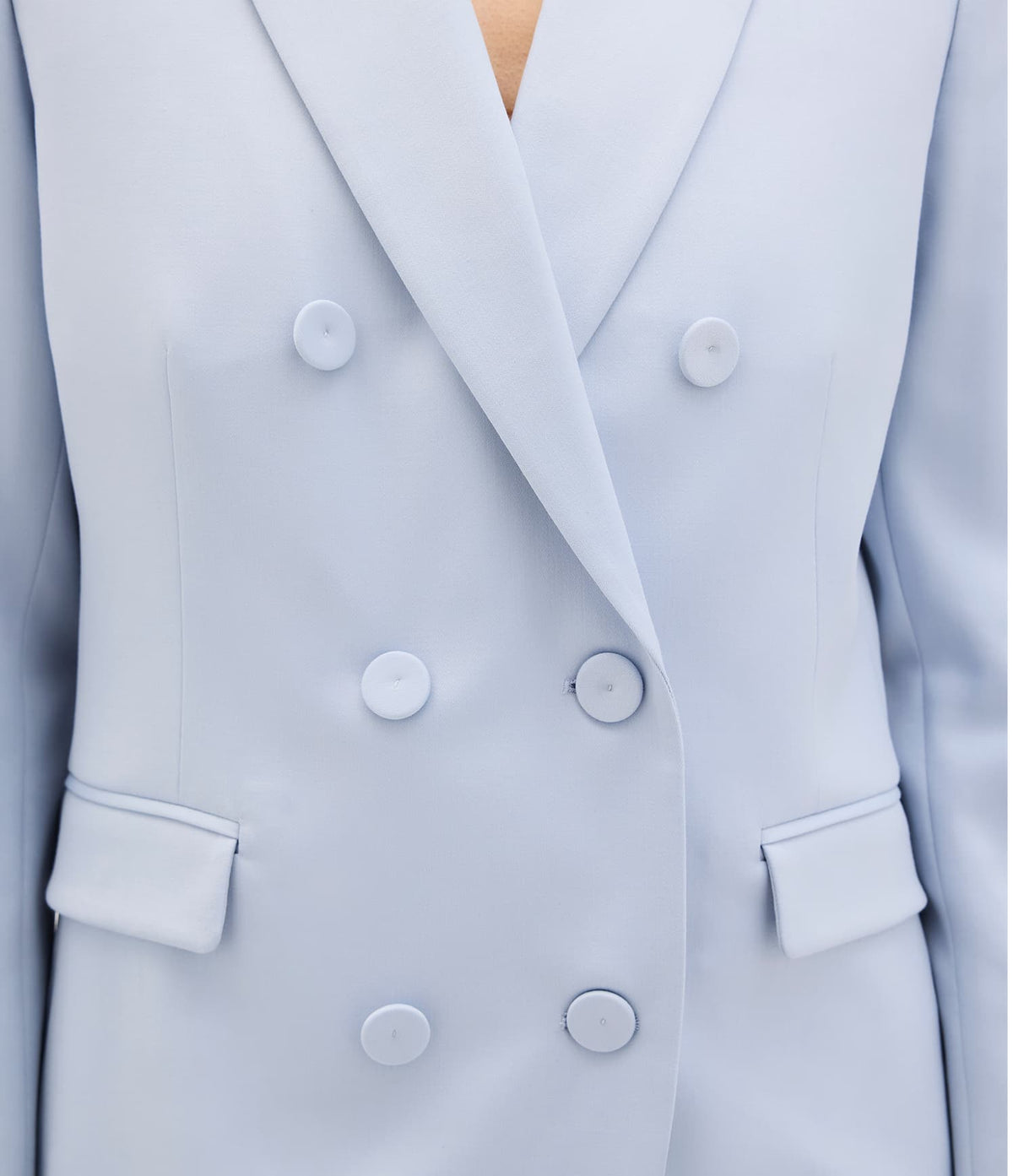 Double Breasted Jacket | Sky