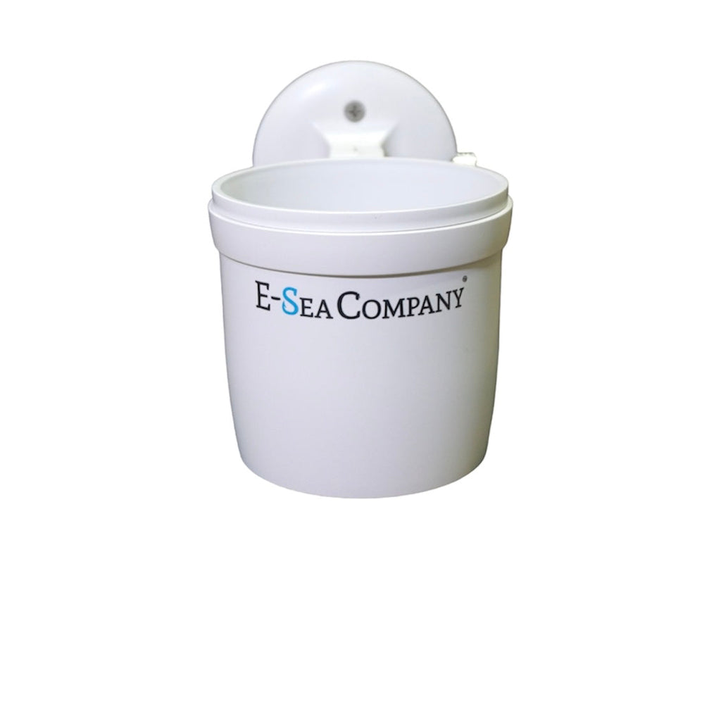 E-Sea Cup Adjustable-Suction Mounted Adjustable Angle Cup Holder-White