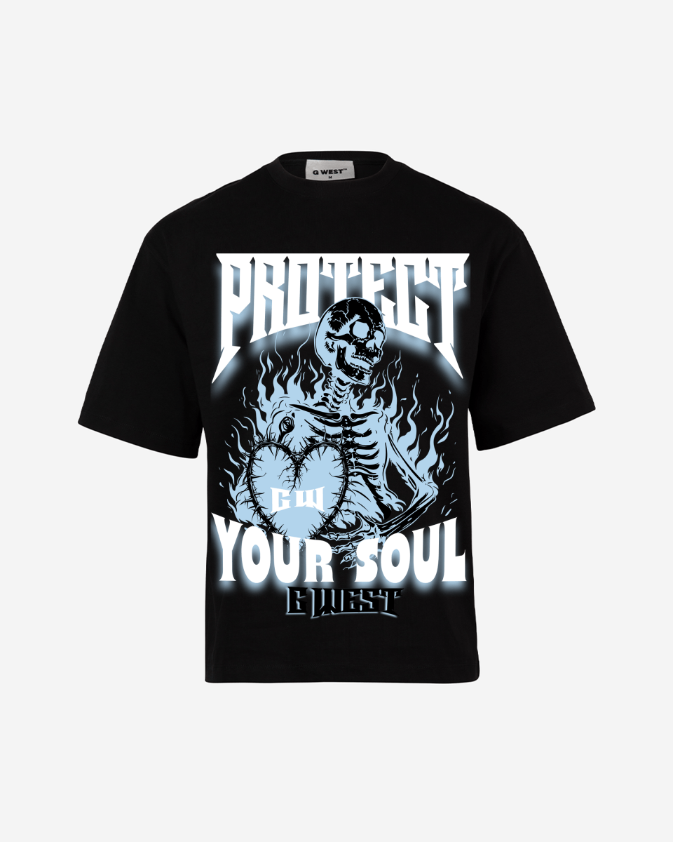 G West protect your soul Oversized T-Shirt Mens