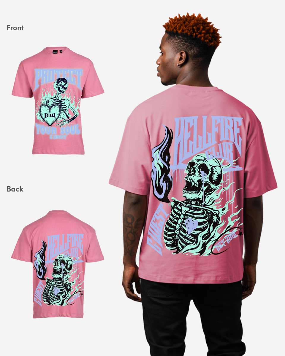 G West protect your soul Oversized T-Shirt Mens