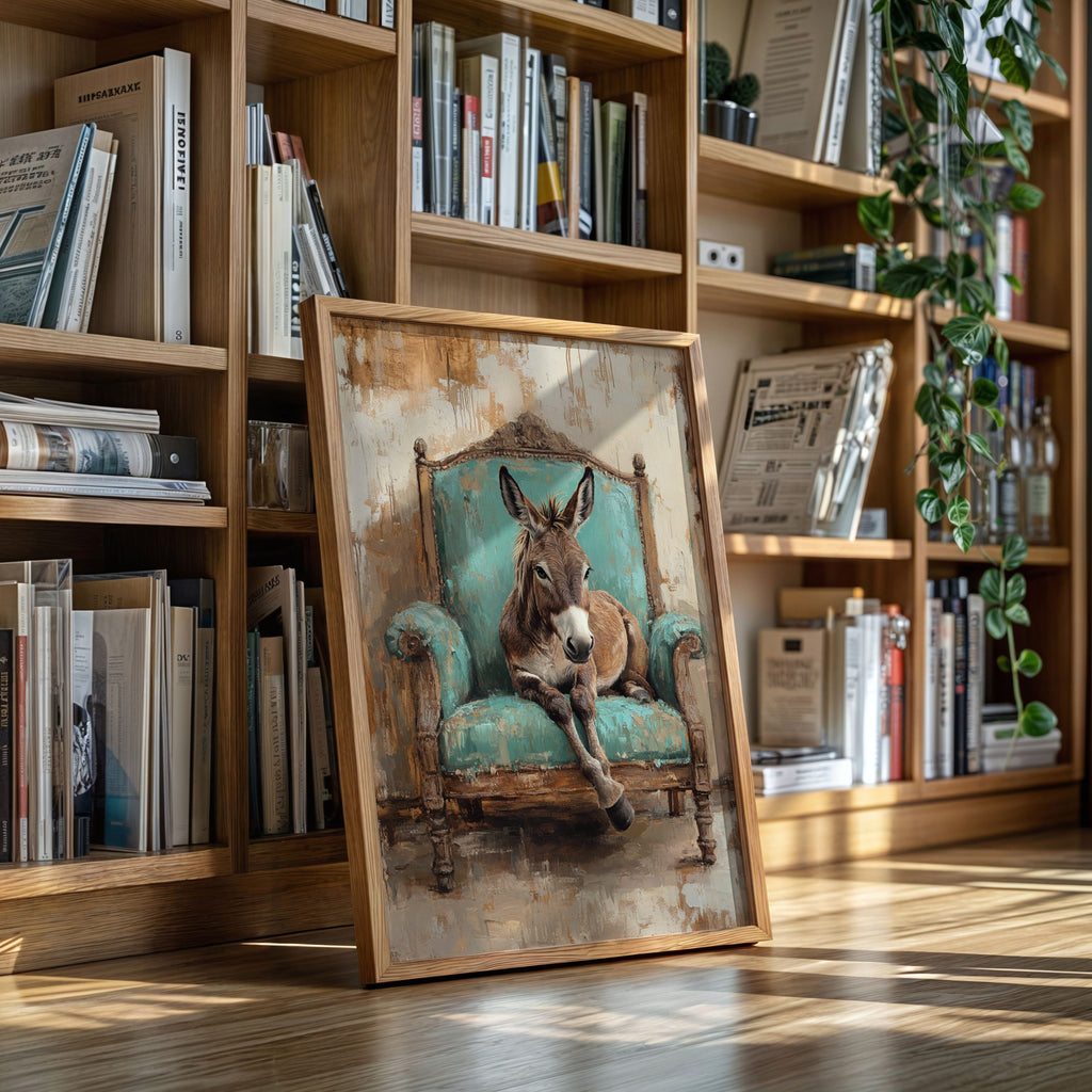 Turquoise Donkey Reverie