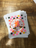 8x10 Defund The Police Risograph Print