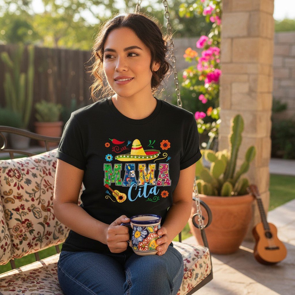 Mamacita T-Shirt Script Style Mother's Day Gifting Idea for Her