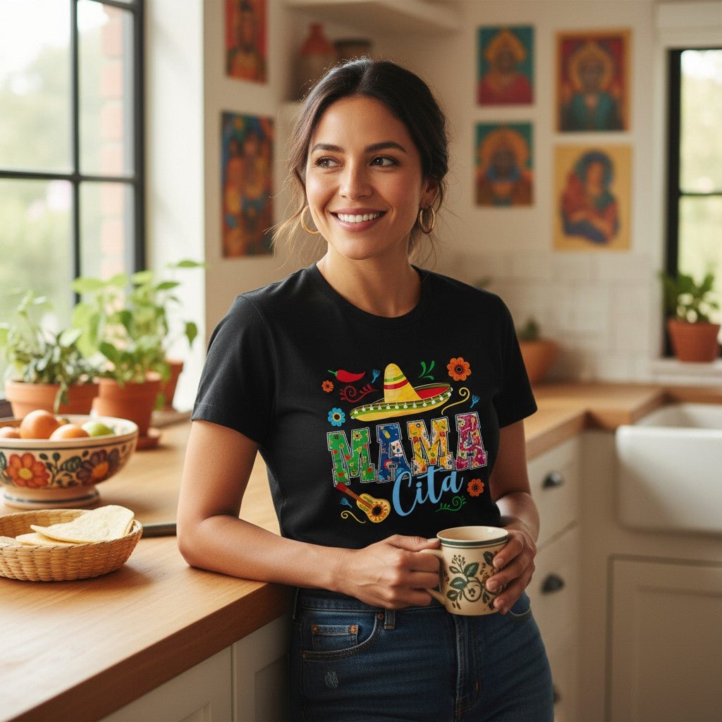 Mamacita T-Shirt Script Style Mother's Day Gifting Idea for Her