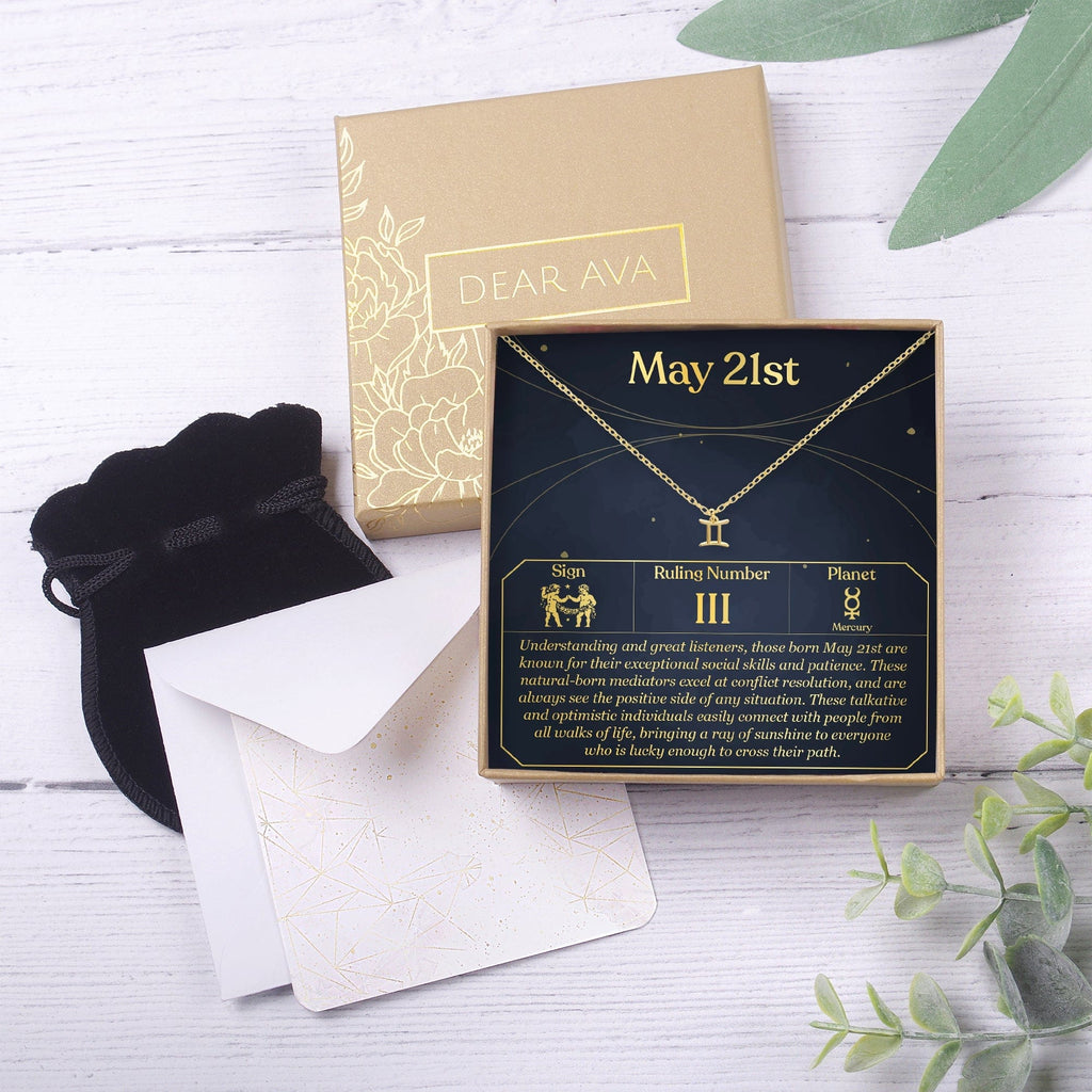 May 21st Gemini Necklace