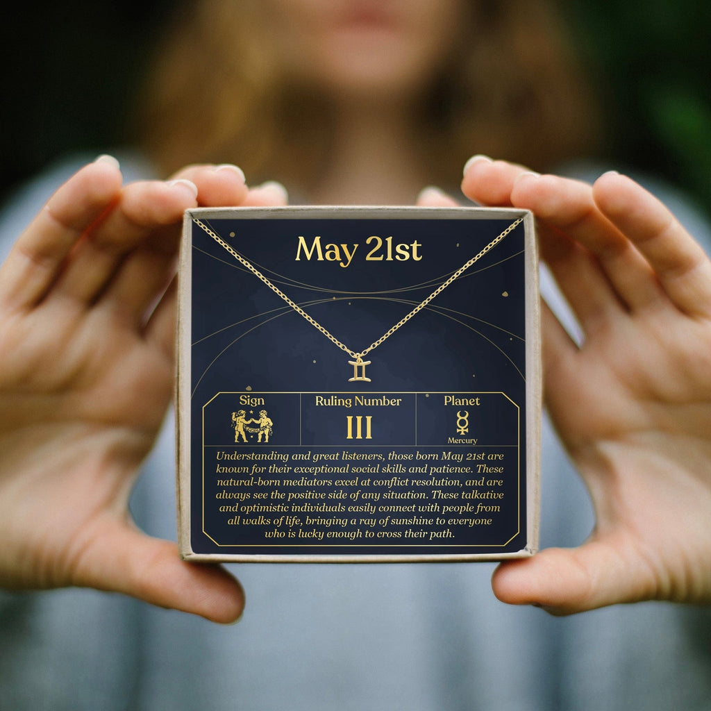 May 21st Gemini Necklace