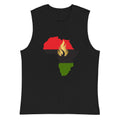 Africa Lit  Men's Muscle Tank Top
