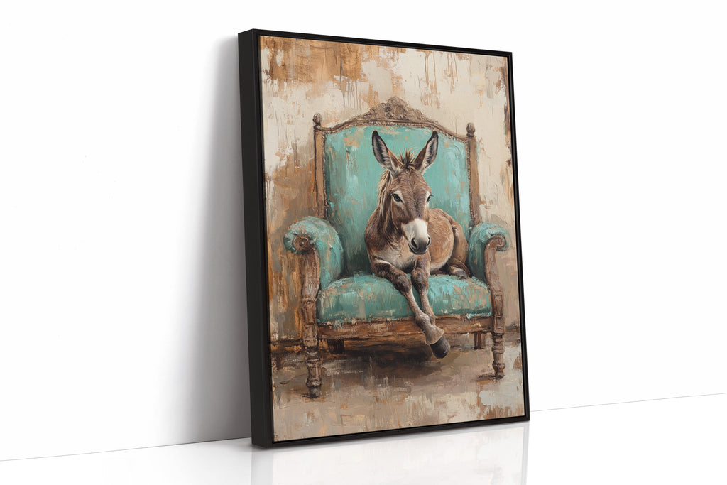 Turquoise Donkey Reverie