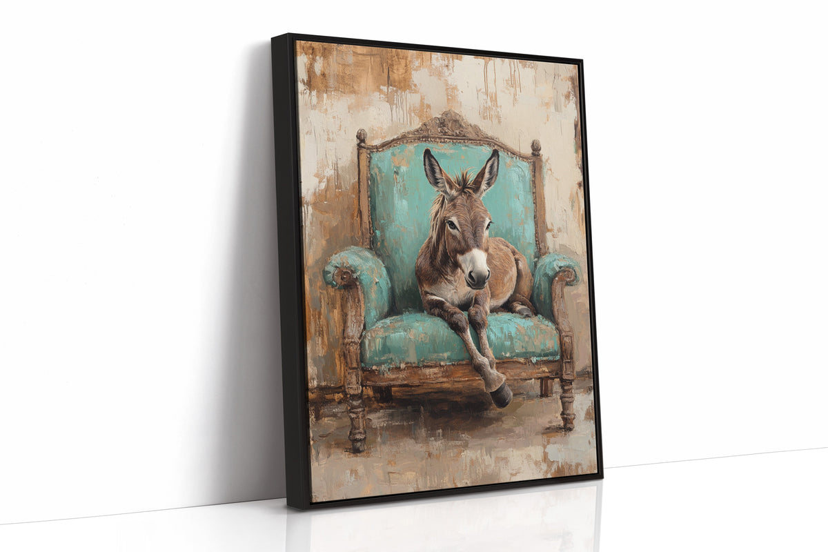 Turquoise Donkey Reverie