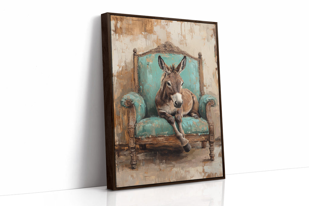 Turquoise Donkey Reverie